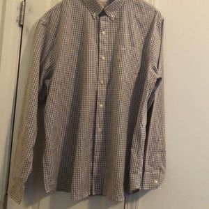 Dockers brown plaid shirt